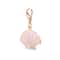 12 Pack: Charmalong™ White Gold Shell Charm by Bead Landing™
